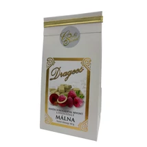 Fehércsokoládéval bevont liofilizált málna