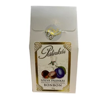 Szilva pálinkával töltött bonbon