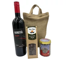 Hangulatos téli esték forralt bor, csokis tökmag ajándékcsomag