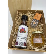 Salátabár – balzsamecet, narancs olaj, méz - ajándékcsomag