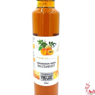 Sárgabarack-bodza balzsamecet 250 ml Formanek Vinegart