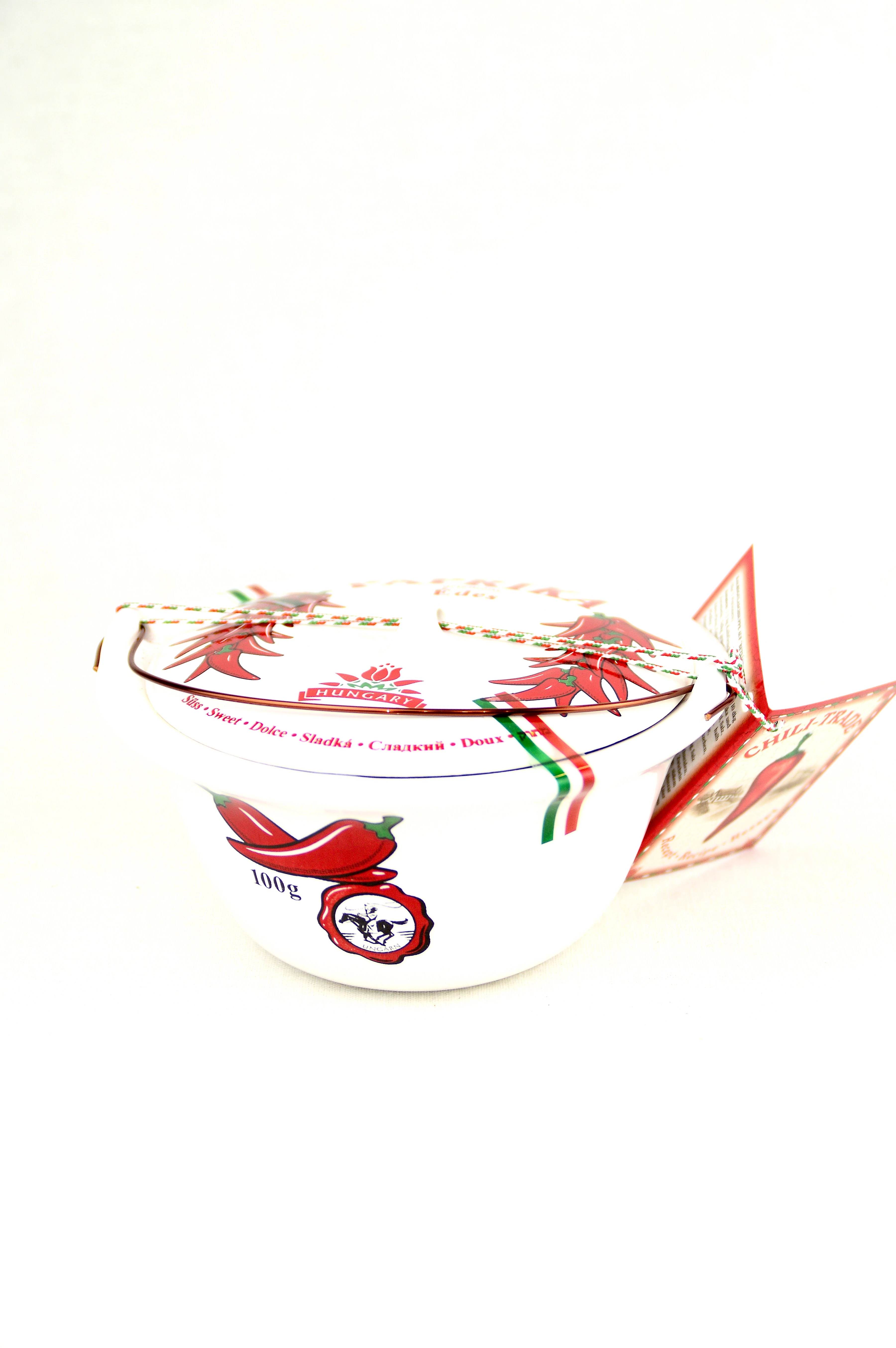Paprika Kalocsai porcelán kerámia bográcsban 100 g.