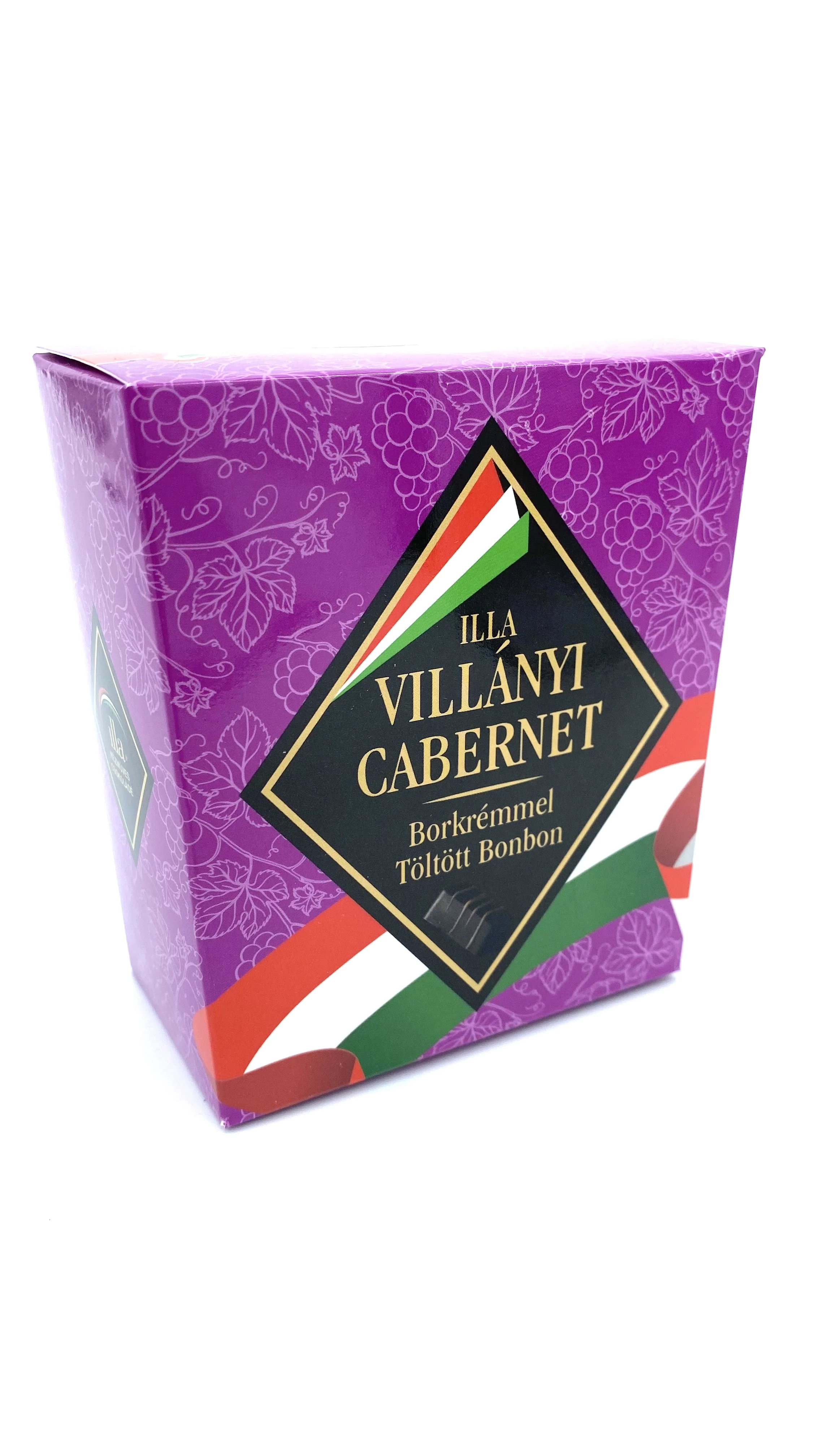 Villányi Cabernet borkrémmel töltött étcsokoládés bonbon