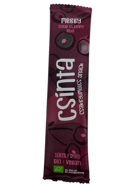 Csinta Meggy csakgyümölcs snack
