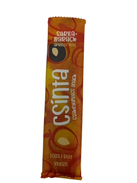 Csinta Sárgabarack csakgyümölcs snack